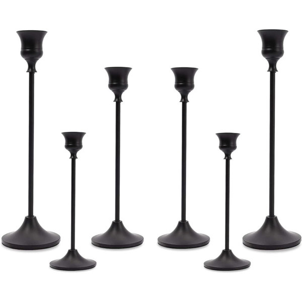Darby Home Co 13.2'' H Metal Tabletop Candelabra Wayfair